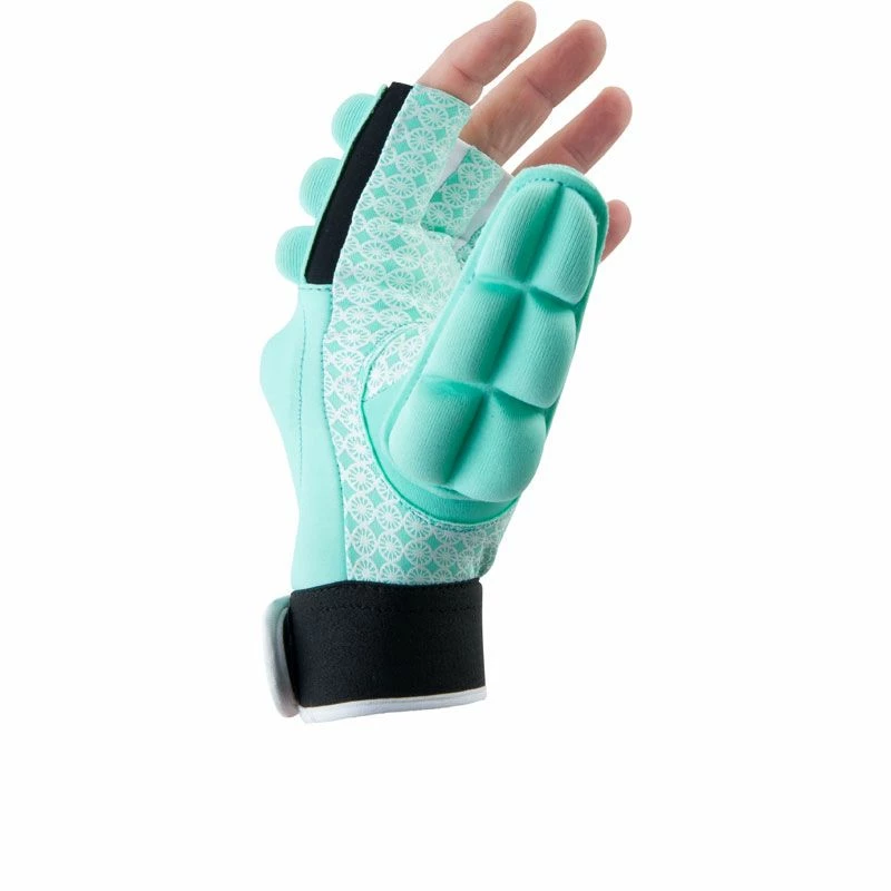 Indian Maharadja Handschoen Halve Vingers Links - Afbeelding 2