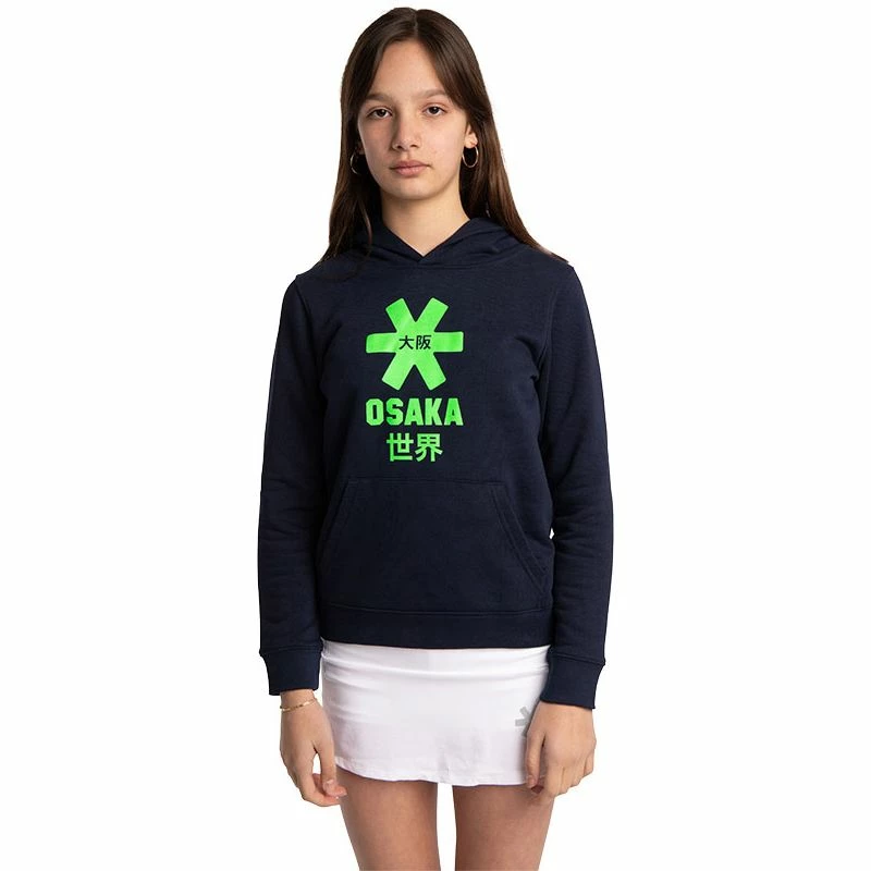 Osaka Deshi Green Star Hoodie Junior - Afbeelding 2