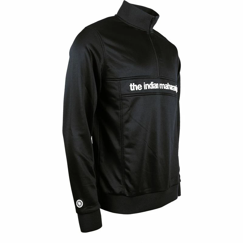 Indian Maharadja Poly Terry Half Zip Heren - Afbeelding 3