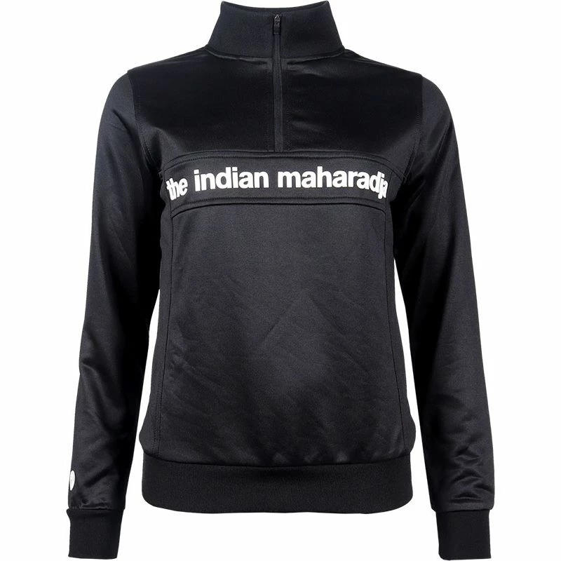 Indian Maharadja Poly Terry Half Zip Dames