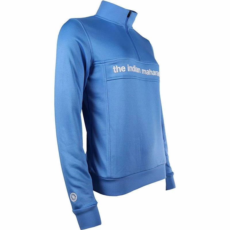 Indian Maharadja Poly Terry Half Zip Dames - Afbeelding 3