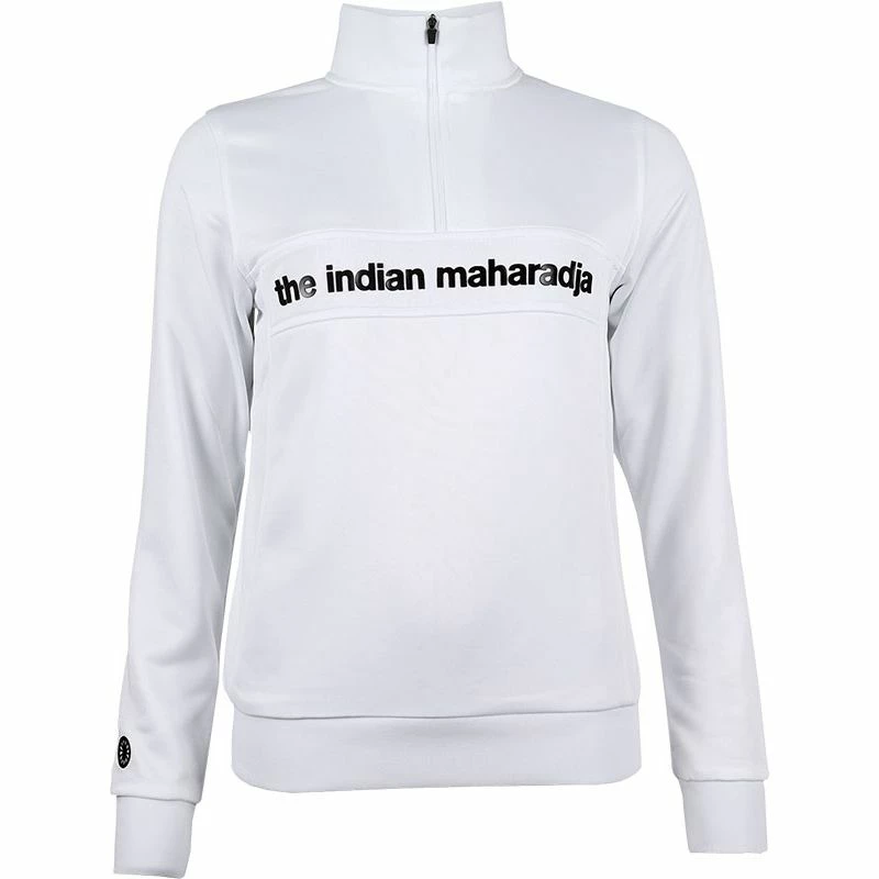 Indian Maharadja Poly Terry Half Zip Dames
