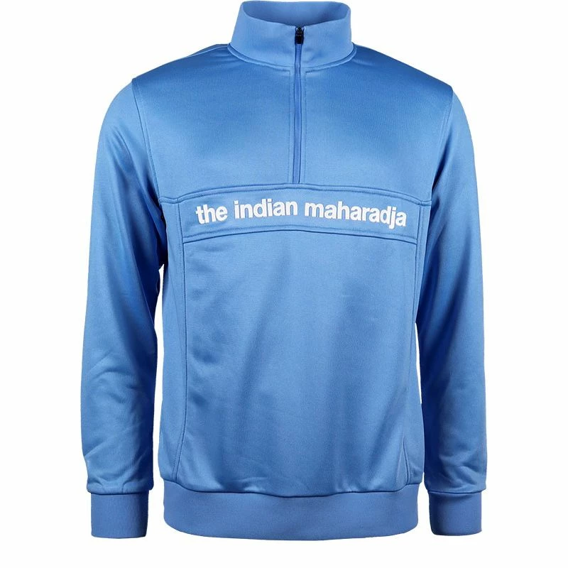 Indian Maharadja Poly Terry Half Zip Junior