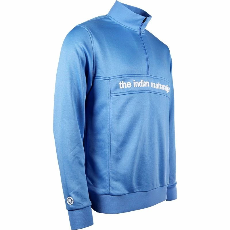 Indian Maharadja Poly Terry Half Zip Junior - Afbeelding 3