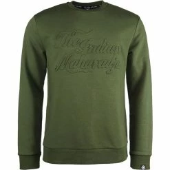 Indian Maharadja Sweater Crew Emboss Heren