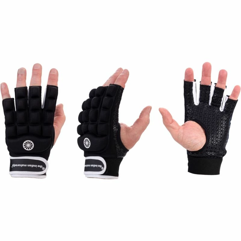 Indian Maharadja Handschoen Halve Vingers Links - Afbeelding 6